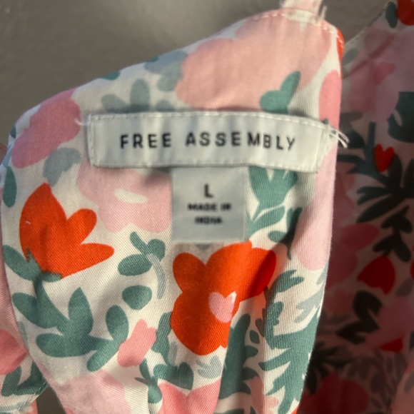 Free Assembly Mid Length Floral Summer Dress - Picture 3 of 3